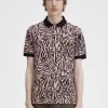 Chemise homme à imprimé zèbre