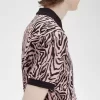 Chemise homme à imprimé zèbre