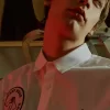 Chemise homme à patchs surdimensionnés
