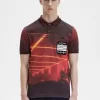 Chemise à imprimé graphique pour homme
