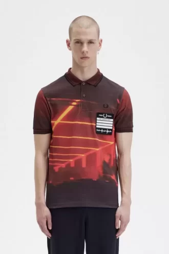 Chemise à imprimé graphique pour homme