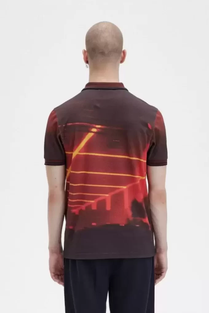 Chemise à imprimé graphique pour homme