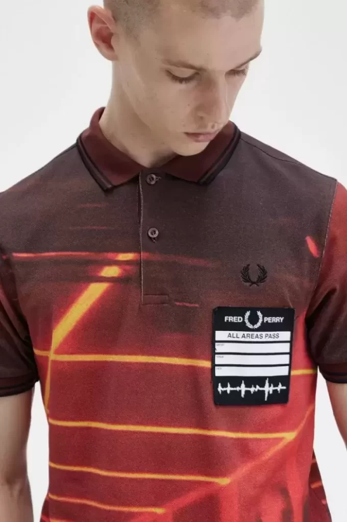 Chemise à imprimé graphique pour homme
