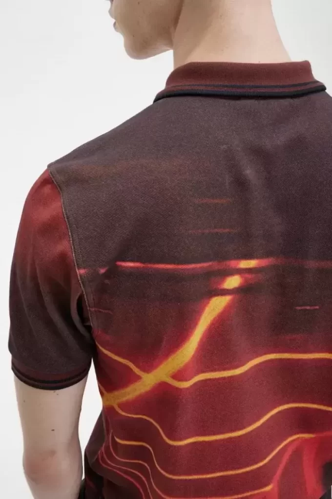 Chemise à imprimé graphique pour homme