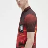Chemise à imprimé graphique pour homme