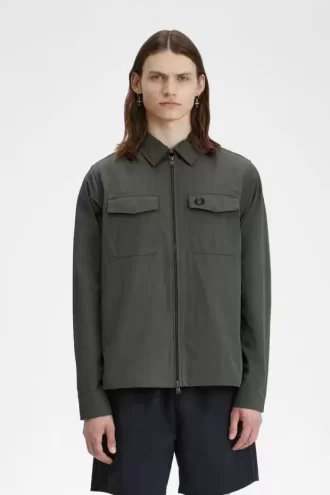 Chemise légère zippée pour homme