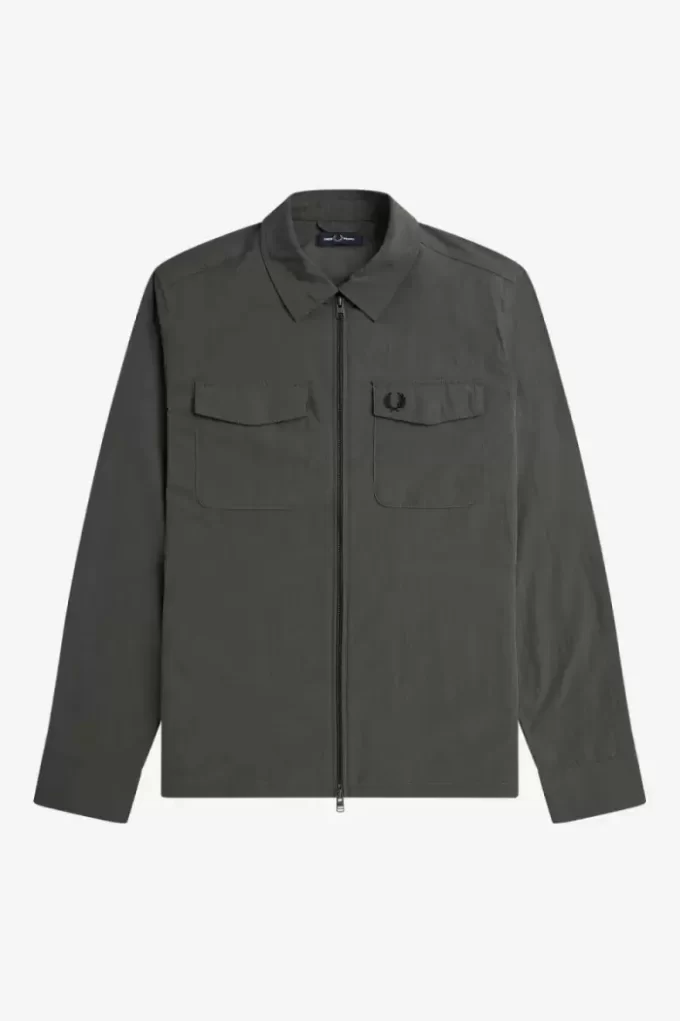 Chemise légère zippée pour homme