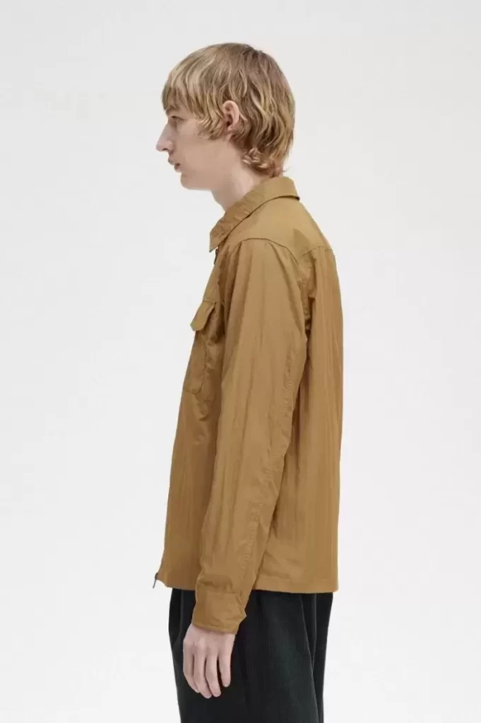 Chemise légère zippée pour homme