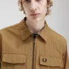 Chemise légère zippée pour homme