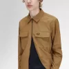Chemise légère zippée pour homme