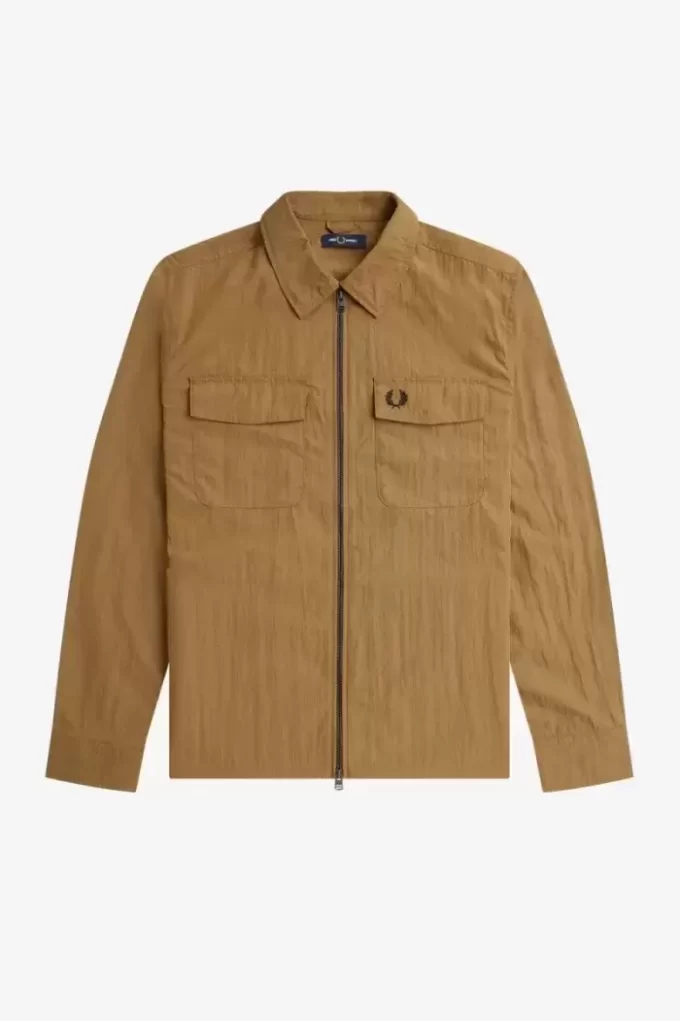 Chemise légère zippée pour homme