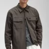 Chemise légère zippée pour homme