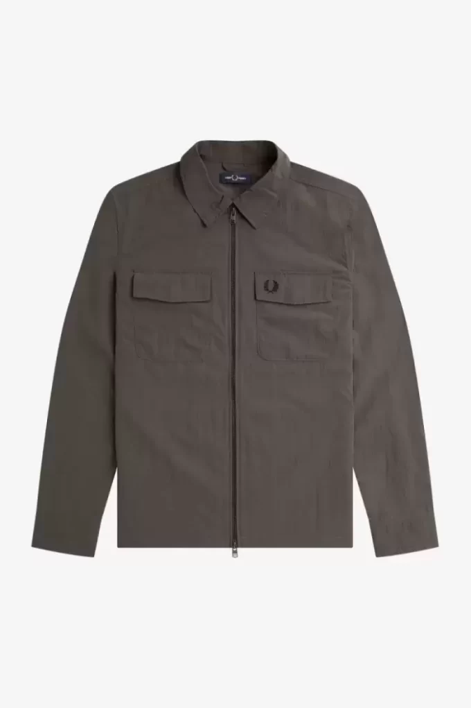 Chemise légère zippée pour homme