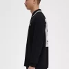 Chemise à manches longues pour homme à motif graphique Rave