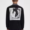 Chemise à manches longues pour homme à motif graphique Rave