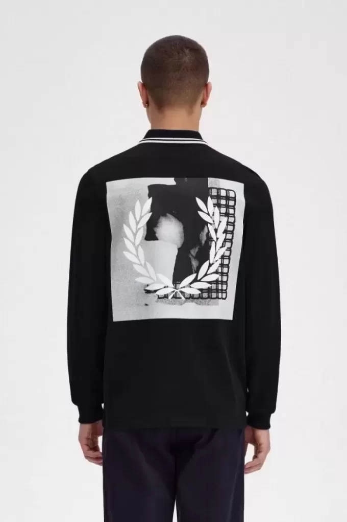 Chemise à manches longues pour homme à motif graphique Rave