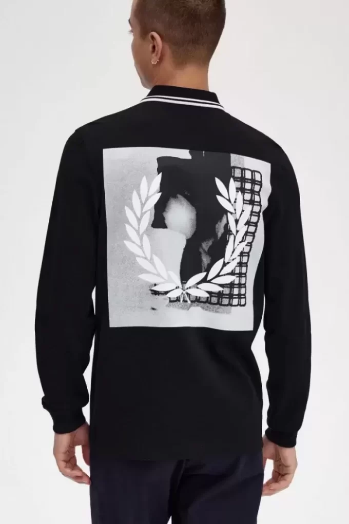 Chemise à manches longues pour homme à motif graphique Rave