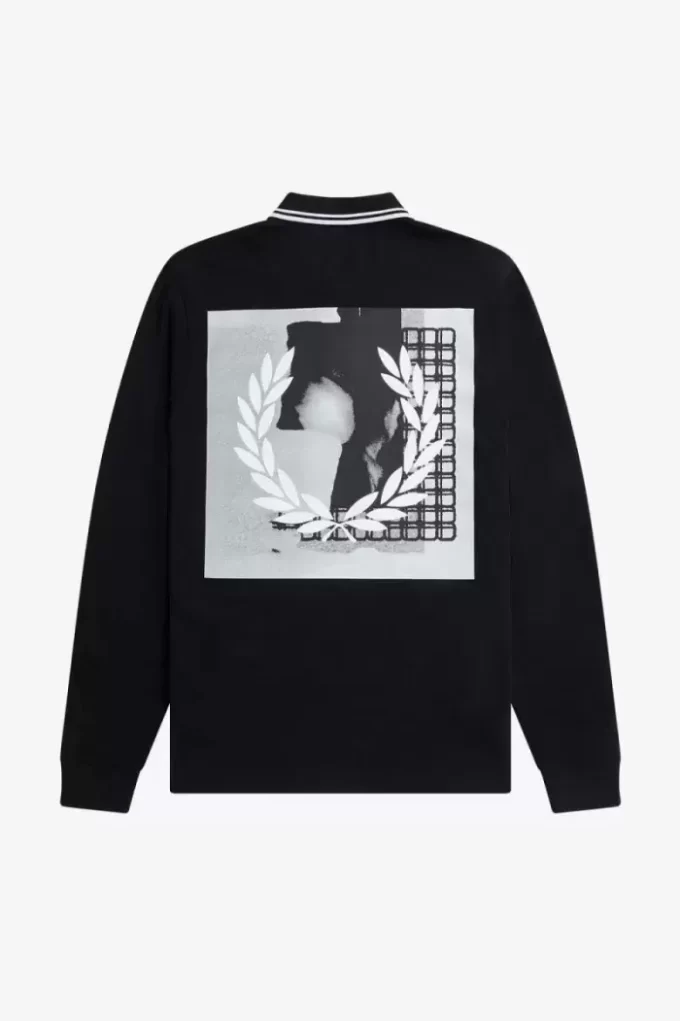 Chemise à manches longues pour homme à motif graphique Rave
