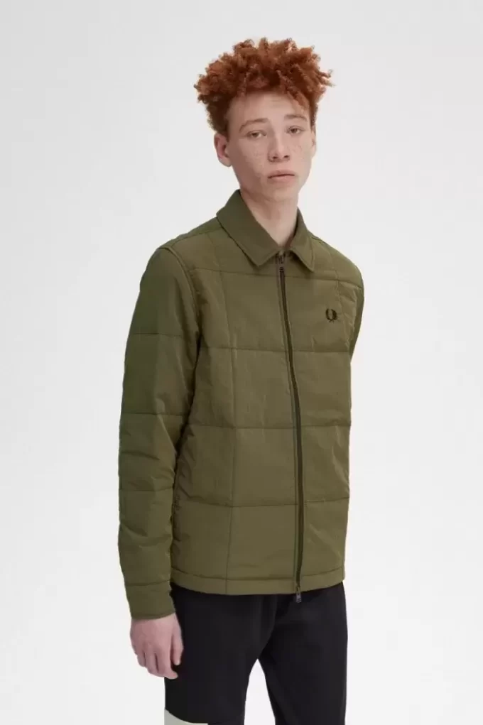 Chemise matelassée pour homme