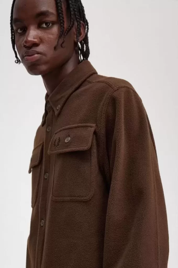 Chemise polaire Fred Perry pour homme