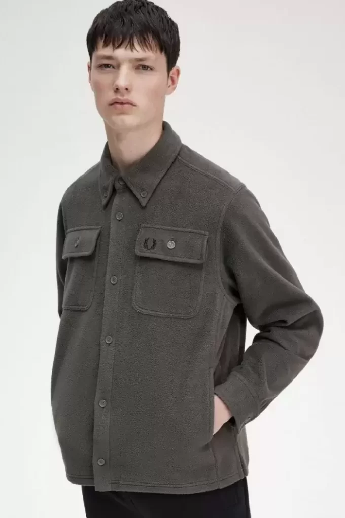 Chemise polaire Fred Perry pour homme