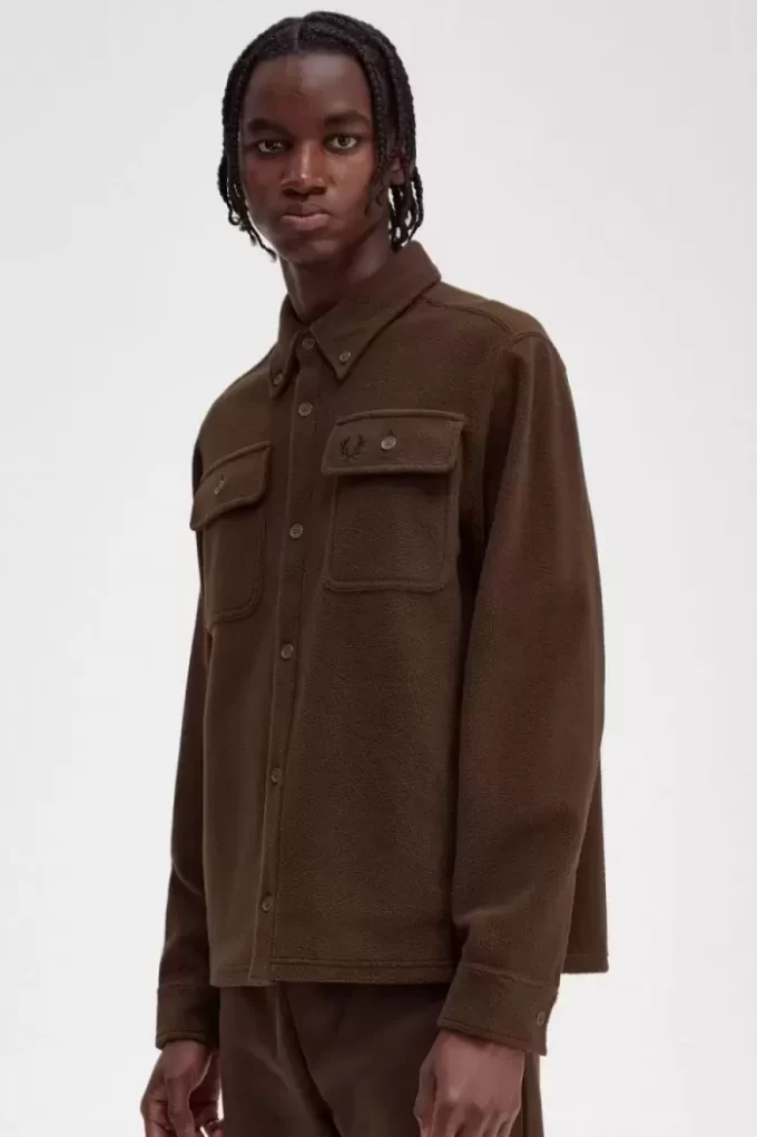 Chemise polaire Fred Perry pour homme