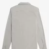 Chemise texturée zippée pour homme