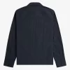 Chemise texturée zippée pour homme