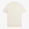 Chemise tricotée à empiècements ton sur ton pour homme