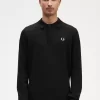 Chemise tricotée à manches longues pour homme