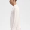 Chemise tricotée à manches longues pour homme