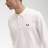 Chemise tricotée à manches longues pour homme