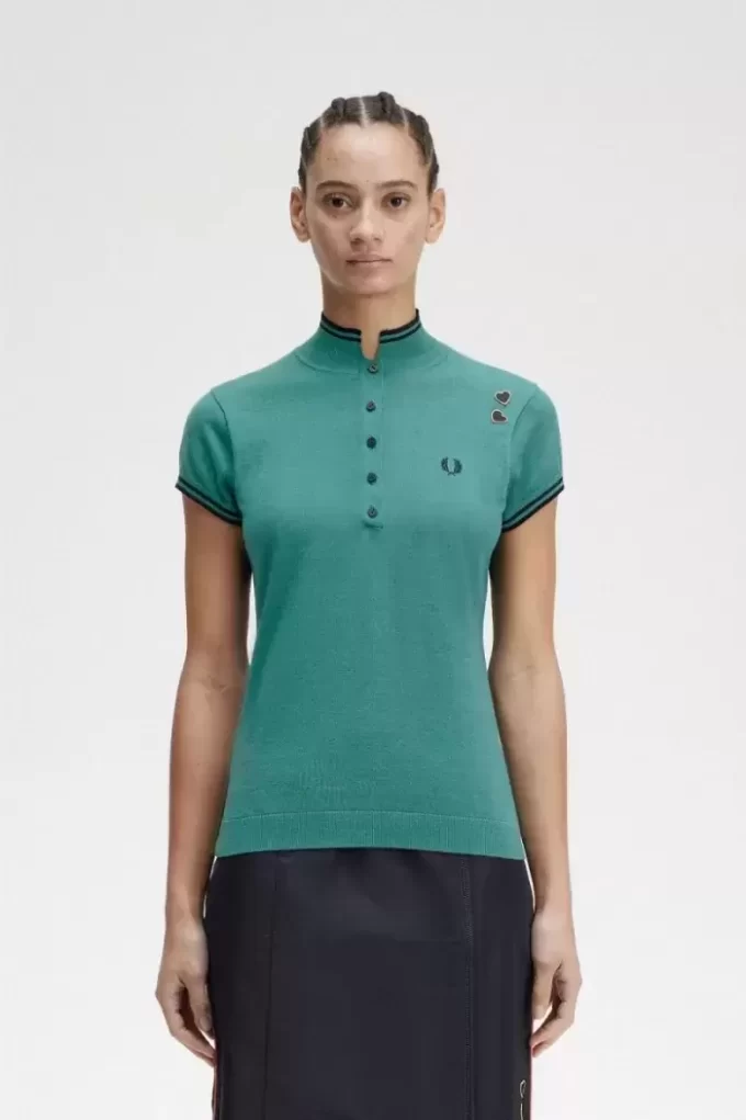 Chemise tricotée pour femme