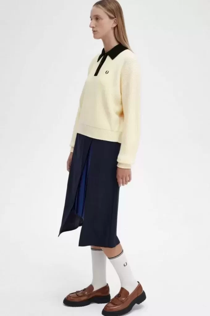 Chemise tricotée pour femme