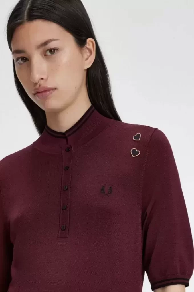 Chemise tricotée pour femme