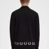 Chemise tricotée pour homme avec bordure en couronne de laurier