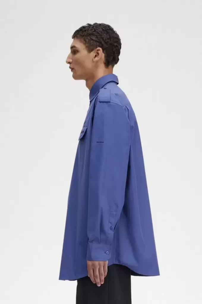 Chemise utilitaire surdimensionnée pour homme