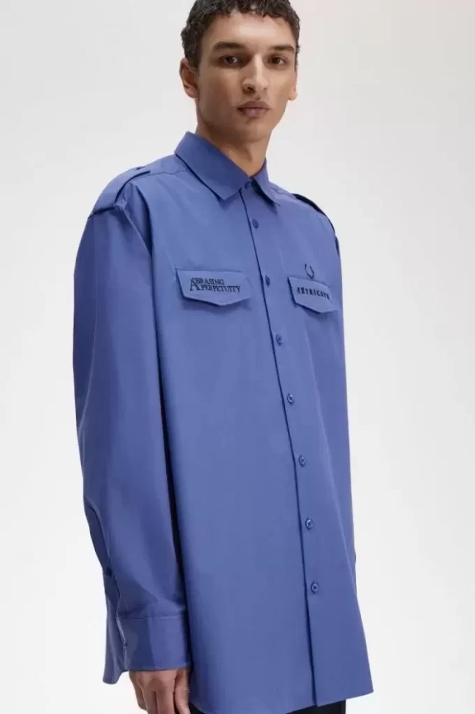 Chemise utilitaire surdimensionnée pour homme