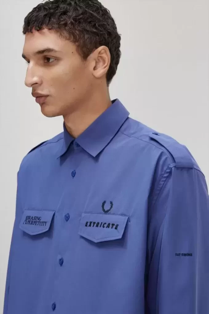 Chemise utilitaire surdimensionnée pour homme