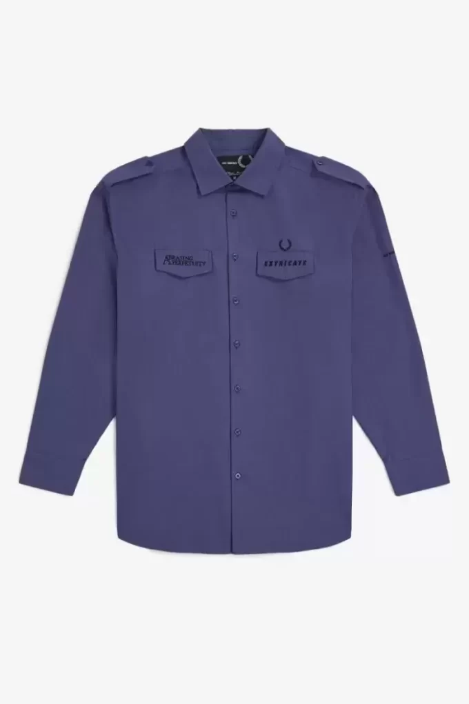 Chemise utilitaire surdimensionnée pour homme