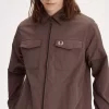 Chemise zippée Fred Perry pour homme