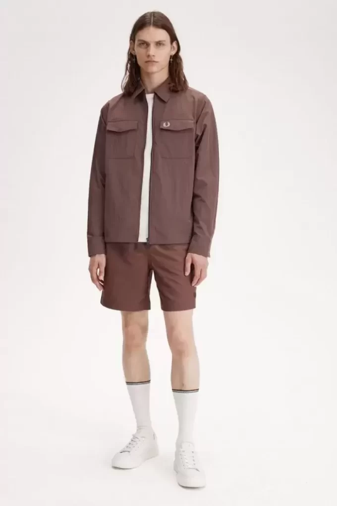 Chemise zippée Fred Perry pour homme