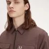 Chemise zippée Fred Perry pour homme