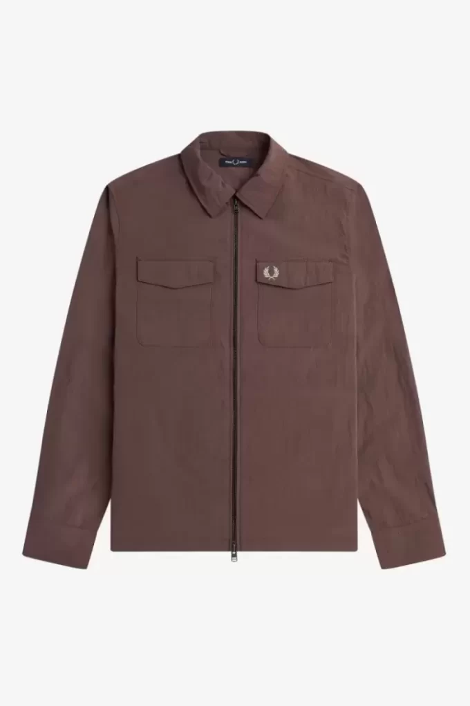 Chemise zippée Fred Perry pour homme