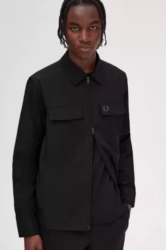 Chemise zippée pour homme