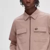 Chemise zippée pour homme