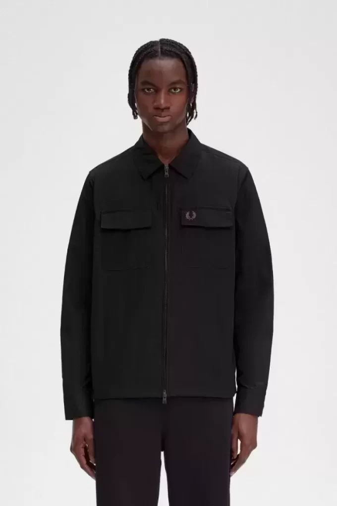 Chemise zippée pour homme