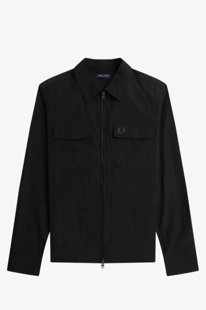 Chemise zippée pour homme