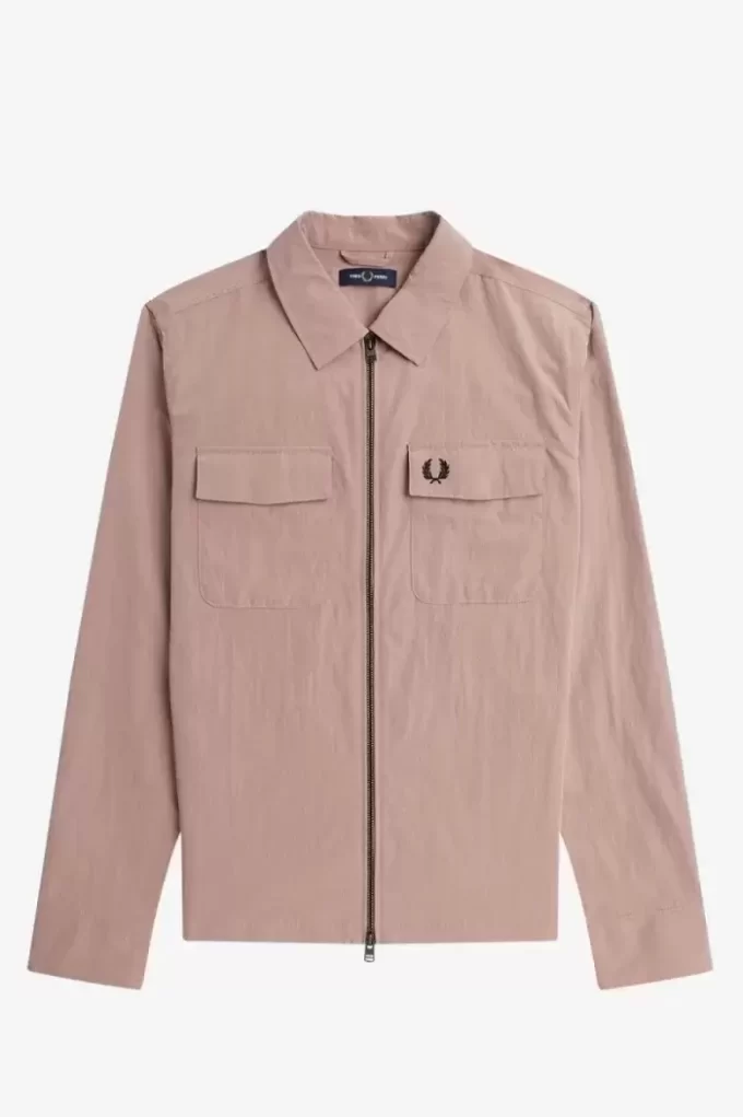 Chemise zippée pour homme