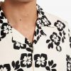 Chemises à col à revers et imprimé floral